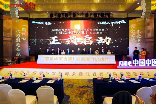 “看見中醫力量”公益項目啟動儀式