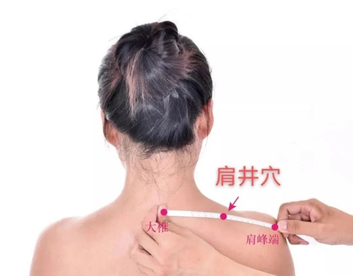 肩井穴位置 肩井穴位置